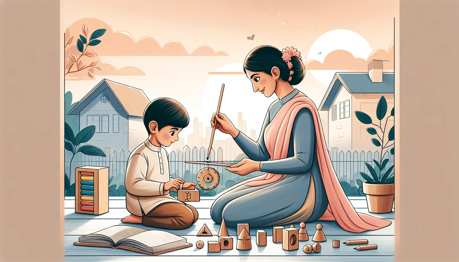 La Leçon en Trois Temps Montessori : Une Méthode Naturelle d'Apprentissage