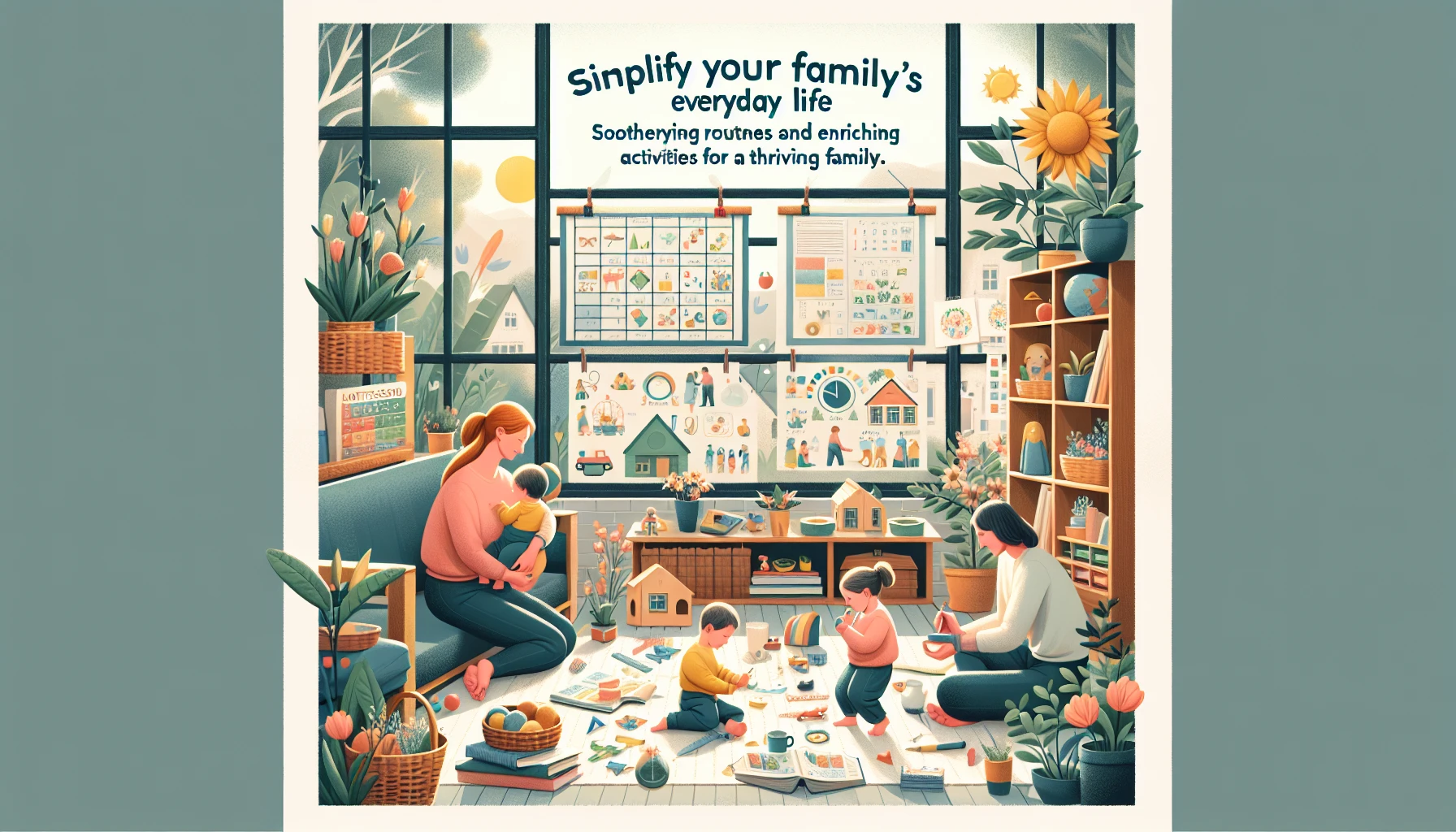 Montessori en Famille : Créez un Quotidien Épanouissant et Harmonieux