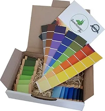 Les Nuances de Couleurs Montessori - Jeux éducatifs et scientifiques - Enfants 3/6 Ans