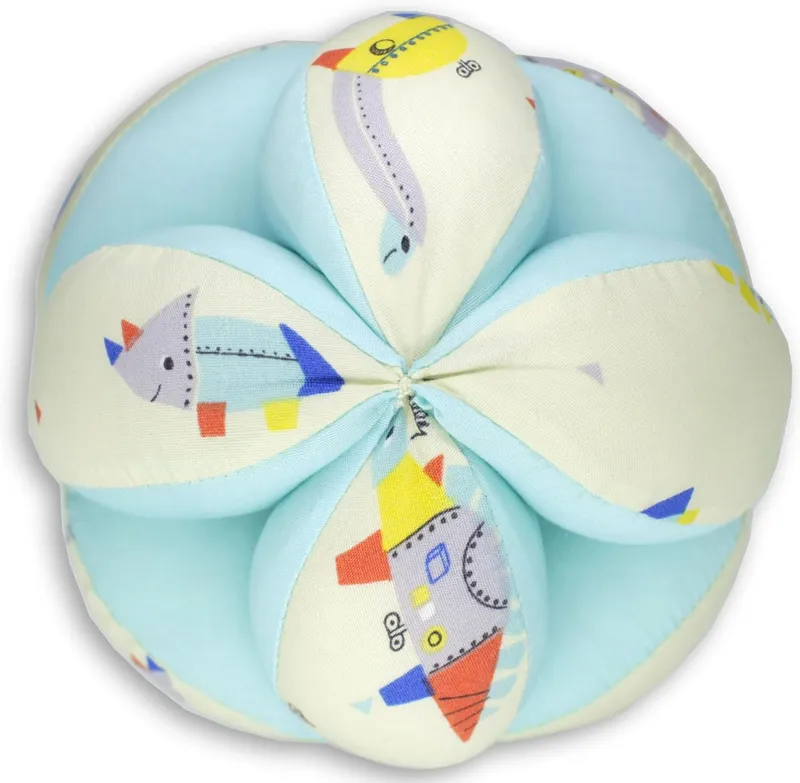Balle de préhension type Montessori - Balle de texture pour bébés - Matériel bébé Montessori - Jouets de motricité fine - Balle sensorielle - Les animaux